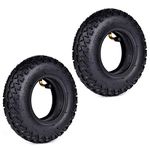 200x50 Dirt Scooter Knobby Tire & Inner Tube 8x2 Tyre and Tube (2 Sets) For Pro RDS Dune Buggy Pneumatic Tyre and Many Electric/Gas Scooters With 8" Tire