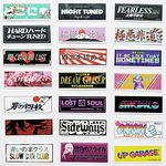 65Pcs Japanese Decal Lolicon Hentai