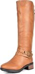 DREAM PAIRS Women's Uncle Camel Kne