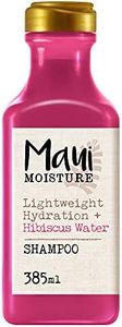 Maui Moisture Shampoo Lightweight Hydration + Hibiscus Water, Shampoo idratante per tutti i tipi di capelli, Shampoo naturale e vegano con ibisco, Shampoo senza solfati, siliconi o parabeni, 385 ml