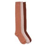 MUK LUKS Womens 3 Pair Pack, Warm Tones, One Size
