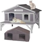 GUTINNEEN Outdoor Cat House Weather