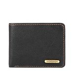 Hidesign Black Men's Wallet (EE 357-036(RF))