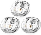 CINCINNO Discus Padlock with Key, 6