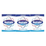 Neutradol Slow Release Gel, Air Freshener and Odour Eliminator, No Plug or Spray Needed, Original, Multipack of 3 x 135g