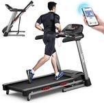 GYMAX Foldable Treadmill, 4.75HP Fo