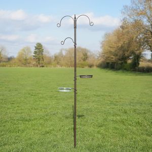 DIVCHI Bird Feeder Station – Outdoor Wild Bird Feeding Stand