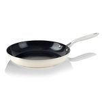 ValenCera TeChef Collection | 12" Ceramic Nonstick Frying Pan Skillet, Nontoxic - Free of PFAS, PFOA, PTFE, Made in Korea (12-in)