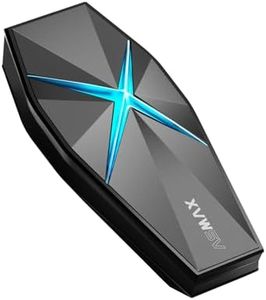 ASMAX F1s Motorcycle Bluetooth Headset with Smart Voice Control, 10 Riders Mesh Helmet Communication Systems, Dual Chip with Audio Multitasking/Music Sharing/ENC, 5mi Intercom for Snowmobile/ATV/Ski