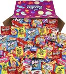 LA Signature HUGE Assorted Candy PARTY MIX BOX 6.50 LBS/104 OZ Over 255 Individually Wrapped Candies of All Time America's Most (Purple)