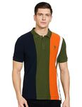 U.S. POLO ASSN. Men's Regular Fit T-Shirt (USTSHS1613_Olive_L)