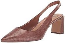 Vince Camuto Women's Hamden Slingback Pump, Warm Caramel, 8.5