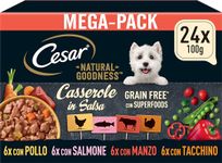 CESAR Natural Goodness Casserole Mixed Selection in Gravy 24x100g