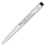 Faber-Castell Pitt Artist Calligraphy Pen - Pack of 10 (White)