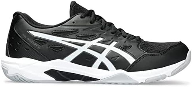 ASICS Men's Gel-Rocket 11 Volleyball Shoes, 9, Black/Gunmetal