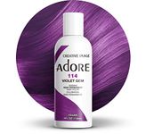 Adore Shining Semi Permanent Hair Colour, 114 Violet Gem