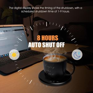 Electric Coffee Mug Warmer – Desktop Beverage Heater Plate