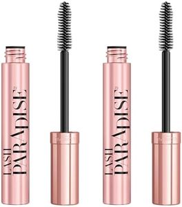 L'Oréal Paris Voluminous Mascara, Voluptuous Volume, Intense Length, Feathery Soft Lashes, No Flaking - Pack of 2