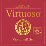 Larsen Strings Violin Strings Virtuoso Set E Steel (with ball end), A Aluminium, D + G Silver strong - Tension 24,5kg / 53.9lbs