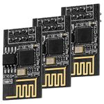 AZDelivery ESP8266 ESP-01S Serial Wireless WLAN WiFi Transceiver Module 1MB Flash 80MHz Compatible with Arduino and Raspberry Pi including E-Book! (Pack of 3)