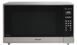 Panasonic NNSE995SC Genius Prestige Plus Full Size 1200 W Cyclonic Inverter Microwave Oven, 20 Auto Cook Menus, Child Lock, Stainless Steel