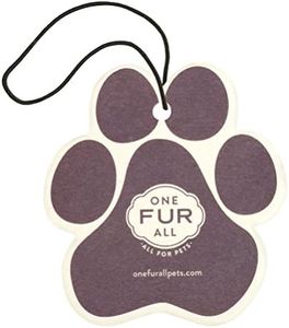 One Fur All Pet House Car Air Freshener - Lavender Green Tea Pack of 4 - Non-Toxic Car Air Freshener - Pet-Friendly Air Freshener for Small Spaces & Car - Hanging Odor Eliminating Air Freshener
