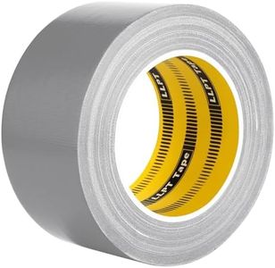 LLPT Duct Tape Premium Grade 2.36 Inches x 108 Feet x 11 Mil Easy Tear Residue Free Strong Adhesive Color Silver Gray (DT245)