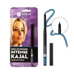 SUGAR Cosmetics Kohl of Honour Intense Kajal | Upto 12 hrs | Long Lasting, Smudge Proof & Waterproof Kajal | Matte Finish | Twist Up Kajal Pencil | Paraben Free | 06 Blue Moon