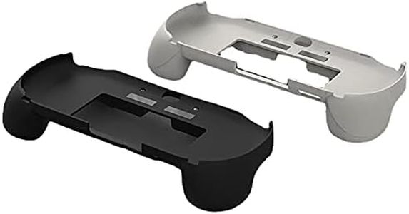 Hand Grip Handle Joypad Stand Shell Case Protector with L2 R2 Trigger Button for PSV 2000 PS Vita 2000 Slim Game Console (Black)