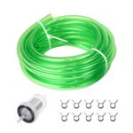 HOIIME Car Air Parking Heater Tube Replacement Diesel Heater Fuel Pipe 6mm Hose Clip 470499 Fuel Filter Crude Oil-Heater for Webasto Eberspacher (Green)