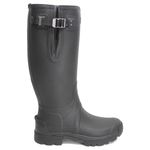 Hunter Mens Balmoral Tec Sole Adjustable 3mm Neoprene Wellington Boots - Black Adults 12