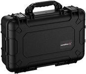 Condition 1 22" Large Waterproof Hard Travel Case with Foam, Model 288, Protective Storage for Camera, Tools, Hunting, Tactical, Made in USA, 22.08"x14.89"x7.75" Black