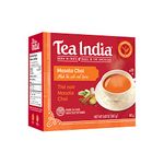 Tea India Masala Chai Tea Flavorful Blend Of Black Tea & Natural Ingredients Strong Full-Bodied Traditional Indian Caffeinated Tea 80 Round Teabags