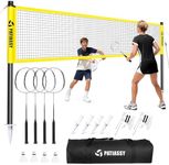 Patiassy Badminton Set for Backyard