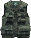 KTWOLEN Men's Outdoor Vest Quick Dr