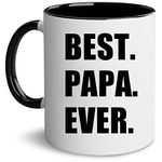 Papa Gifts Fathers Day Grandpa Mug Best Papa Ever Coffee Mug Papa Novelty Birthday Gifts for Papa Dad Grandpa from Daughter Son Christmas Gift Idea for Papa Mugs 11oz …