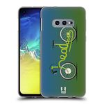 Head Case Designs Bicycle Headcase Anniversary Mix Soft Gel Case and Matching Wallpaper Compatible With Samsung Galaxy S10e