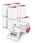 [10 Rolls, 2200 Labels] Direct Thermal Address & Shipping Labels Compatible with Zebra and Dymo 1744907 (4 x 6") for UPS, USPS, FedEx