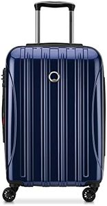 DELSEY PARIS Helium Aero Hardside Expandable Luggage with Spinner Wheels, Blue Cobalt, Carry-On 21 Inch, Helium Aero Hardside Expandable Luggage with Spinner Wheels