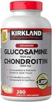 Kirkland Signature Extra Strength Glucosamine Chondroitin Tablets, 280 Count