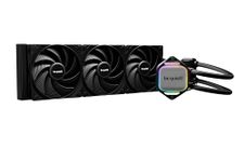 be quiet! Pure Loop 2 360 mm All-in-One Water Cooling for Overclocked AMD/Intel Systems, 3x Pure Wings 3 PWM High-Speed Fans, High Static Pressure, Double Decoupled PWM Pump with ARGB, BW019