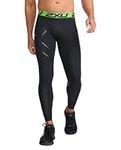 2XU Men's Refresh Recovery Compression Tights, Black/Nero, Medium