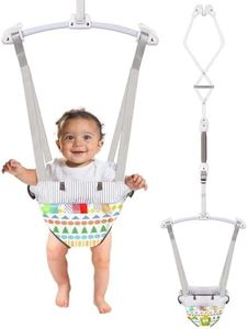 Baby Jumper Doorway, Door Bouncer and Jumper for Baby with Adjustable Strap, Fun Activity for 6-12 Months Baby Infant, Bonus & Teether Included