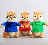 Alvin and The chipmunks toys alvin and The Chipmunks Stuffed Animals Cute Chipmunks Plush Toys for Kids 9.8 inch 3pcs Set Toys