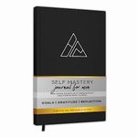 Realizations Self-Mastery Bundle with 13-Week Guided Undated Daily Planner and 52-Week Habit Tracker Journal for Women and Men - Hardcover Notebook, 2-Pack, for Productivity, Mindfulness (Self-Mastery Journal, Black)