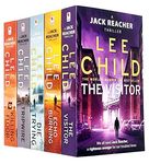 Lee Child Jack Reacher Series 1-5 Collection 5 Books Bundle (Killing Floor, Die Trying, Tripwire, The Visitor, Echo Burning)