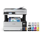 Epson EcoTank Pro ET-5170 Wireless Colour All-in-One Supertank Printer with Scanner, Copier, Fax Plus Auto Document Feeder , White