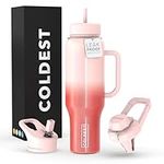 Coldest Tumbler with Handle and Str