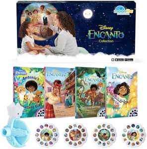 Moonlite Storytime Encanto Collection - Includes Mini Projector and 4 Delightful Story Reels , Digital Story, Digital Disney Books for Kids, Learning Gifts for Kids Ages 12 Months and Up