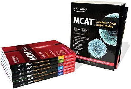 MCAT Complete 7-Book Subject Review: Online + Book (Kaplan Test Prep)